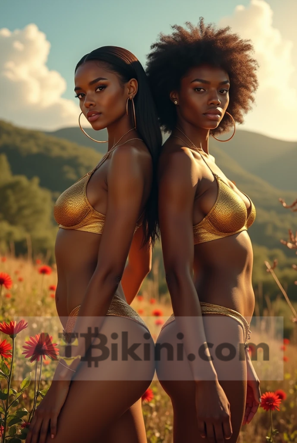 alabama bikini woman black women in bikini in Alabama nature