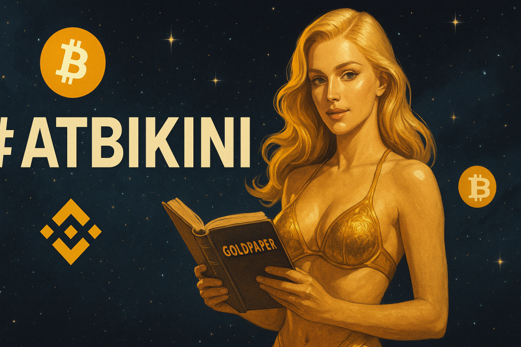 all time bikini contest: Woman in the golden bikini 16-9